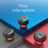 Smart Electric Cupping Therapy Massager - Adjustable Suction & Heat, Red Light Therapy, USB-C Rechargeable(Black) - Front View