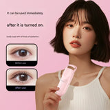 Electric Heated Eyelash Curler - USB-C Rechargeable, Fast Heating, Long-Lasting Curl(Pink)