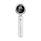 Upgraded Electric Lint Remover with LED Display - 6-Blade, Type-C Fast Charge, 2-in-1 with Sticky Roller(White)