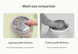 Upgraded Electric Lint Remover with LED Display - 6-Blade, Type-C Fast Charge, 2-in-1 with Sticky Roller(White) - Side View