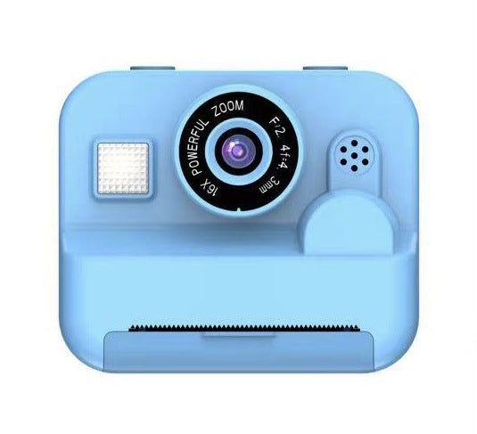 Instant Print Camera - 48MP Dual Lens, 2.4 IPS Screen, Thermal Printing(blue)