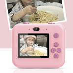 Instant Print Camera - 48MP Dual Lens, 2.4 IPS Screen, Thermal Printing(blue)
