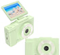 48MP Student Digital Camera with 180 Flip Screen & 3-Setting Fill Light(Green)