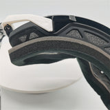 Performance Motocross & Off-Road Goggles - Increased Impact Protection with Lens Lock System(Light blue frame transparent film) - Top-Down View