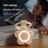 Portable White Noise Sleep Aid & Night Light - Soothing Sounds(Matcha color) - Front View