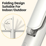 Multi-Function Folding LED Camping Lantern & Flashlight - USB Rechargeable, 3 Light Modes + SOS(Light green) - Side View