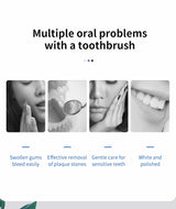 Professional Sonic Electric Toothbrush - 5 Modes, 40000 VPM, 180-Day Battery, IPX7 Waterproof with 4 Brush Heads(black)