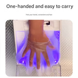 Automatic Disposable Glove Dispenser Machine with UV Sterilization - Quick & Hygienic Gloving,Gloves not included(green) - Front View