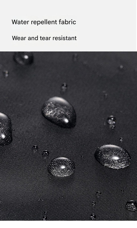 Printed Canvas Tote Bag - Water-Resistant, Large Capacity Shoulder Bag with Intricate Pattern(Dark grey cashew flower)