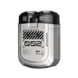 K002 Mini Electric Shaver - 3D Floating Head, IPX7 Waterproof, Type-C Charging, 70 Min Runtime Product Description(Gray)