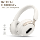 AKZ 25 Wireless Over-Ear Headphones - Bluetooth 5.3, Hi-Fi Audio, Noise-Isolating, Long Battery Life(Black)