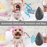 Automatic Ultrasonic Dog Bark Deterrent - Up to 50ft Range, Safe Frequency Conversion, Indoor Use(gold) - Top-Down View