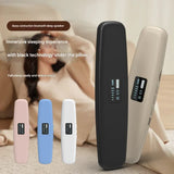 Under-Pillow Bone Conduction Sleep Sound Device - Bluetooth 5.3, TF Card, 8H Playtime & Timer(black) - Front View
