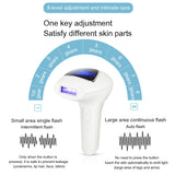 IPL Laser Hair Removal Device - 990,000 Flashes, 8 Intensity Levels, Dual Mode for Full Body(pink) - Side View