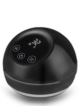 Smart Electric Cupping & Gua Sha Massager with Red Light Therapy & Magnetic Stones - 5 Levels, Rechargeable(black)