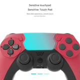 Wireless Gaming Controller - Bluetooth 4.0, Double Motor Vibration, Sensitive Touchpad & 8H Playtime(Wine red)