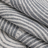 Grey Geometric Print Cape - Cozy Knit Poncho for Women (165x130cm)