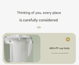 Blue Travel-Friendly Mini Washing Machine - USB Powered, Automatic, for Small Loads - 45-Degree Angle