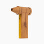 Portable Jet Fan - 200W Powerful Handheld Air Duster & Blower (Wood Grain)