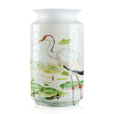 Colorful Style 1 DIY 3D Puzzle Vase - Creative Jigsaw Flower Holder with Waterproof Liner - Decorative Home Accent & Unique Gift
