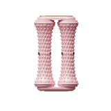 Pink Ergonomic Dual Foot Massage Roller - Deep Tissue Relief for Plantar Fasciitis, Arch Pain & Tired Feet
