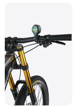 Black Style E Ultra-Loud Electric Bike Horn - 130dB USB Rechargeable, IPX6 Waterproof, Easy Mount Bicycle Safety Bell
