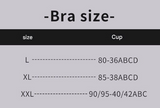 Size L Blue Wireless Electric Breast Massager Bra - 5 Modes Vibration & 3 Heat Levels for Lifting Comfort & Wellness