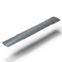 2 Pcs Grey Durable Bicycle Frame Down Tube Protector Sticker - Anti-Scratch Guard for MTB & Road Bikes