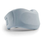 Size XL Light Blue Ergonomic Neck Support Brace - Soft Cervical Collar for Posture Correction and Pain Relief - Front View