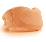 Size XL Orange Ergonomic Neck Support Brace - Soft Cervical Collar for Posture Correction and Pain Relief