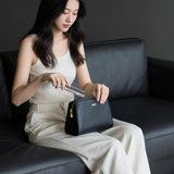 Purple Compact Cordless Hair Straightener - Portable 2-in-1 Mini Flat Iron, USB-C Rechargeable for Travel & Touch-ups - 45-Degree Angle