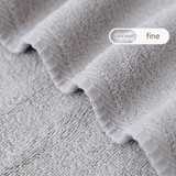Dark Grey Plush Cotton Hand Towel Set (4-Pack) - Ultra Soft, Absorbent & Quick-Drying Face Towels for Bathroom