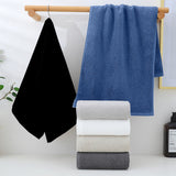 Color Mixing Plush Cotton Hand Towel Set (4-Pack) - Ultra Soft, Absorbent & Quick-Drying Face Towels for Bathroom - Front View