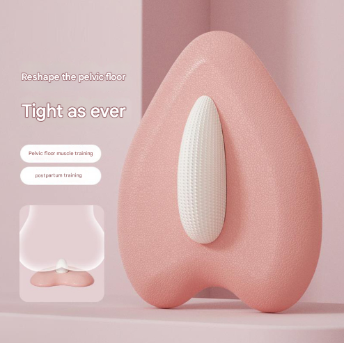 Pink Ergonomic Pelvic Floor Strengthener - Inner Thigh & Hip Trainer for Men and Women(Non-electric)