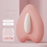 Pink Ergonomic Pelvic Floor Strengthener - Inner Thigh & Hip Trainer for Men and Women(Non-electric) - Side View