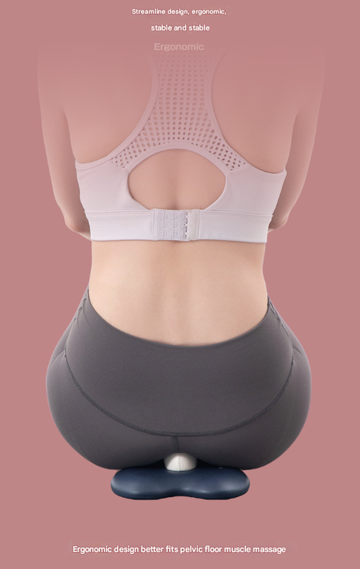 Pink Ergonomic Pelvic Floor Strengthener - Inner Thigh & Hip Trainer for Men and Women(Non-electric)