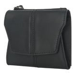 Black Genuine Leather Women's Wallet -C Multifunctional Coin & Card Holder, Fashionable Card Box in Top-Grade Cowhide