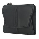 Black Genuine Leather Women's Wallet -C Multifunctional Coin & Card Holder, Fashionable Card Box in Top-Grade Cowhide