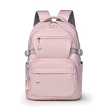 Pink Trendy Korean-Style Large-Capacity Backpack for Women - 14