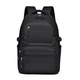 Black Trendy Korean-Style Large-Capacity Backpack for Women - 14