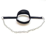 Adjustable Neck Harness with Chain for Strength Training and Rehabilitation - Top-Down View