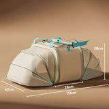 Stylish Portable Pet Backpack - Spacious Pet Carrier with Anti-Stress Design - Front View