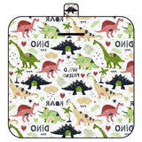 Small Dinosaur Thick Waterproof Foldable Picnic Mat - 150x200cm for Camping & Beach