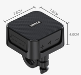 Rugged Portable Bike Bluetooth Speaker - Waterproof Outdoor Sound System with Mount - 45-Degree Angle