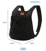 L Pink Hands-Free Pet Carrier Backpack for Small Dogs & Cats - Breathable Chest Pack for Outdoor Travel & Hiking - Front View