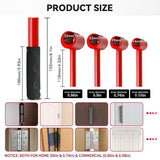 Heavy-Duty 4-in-1 Door Hinge Adjustment Tool - Wrench for Aligning & Lifting Sagging Doors - Front View