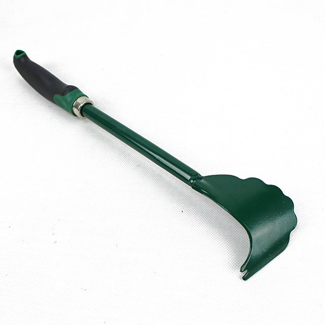 Heavy-Duty Lawn Mower Deck Scraper - Long Handle Garden Tool Cleaner for Blades & Yard Equipment