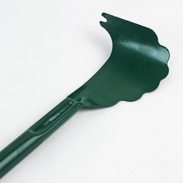 Heavy-Duty Lawn Mower Deck Scraper - Long Handle Garden Tool Cleaner for Blades & Yard Equipment