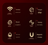 Pink  Wearable Vibrating Stimulator with Remote - Dual-Action Couples' Toy - Side View