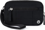 Black Elegant WESTBRONCO Quilted Phone Bag Wallet